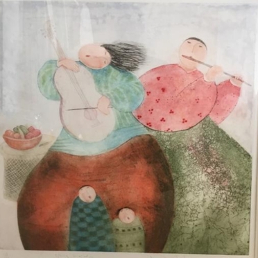 MUSICIAN PRINT BY ENG TAY