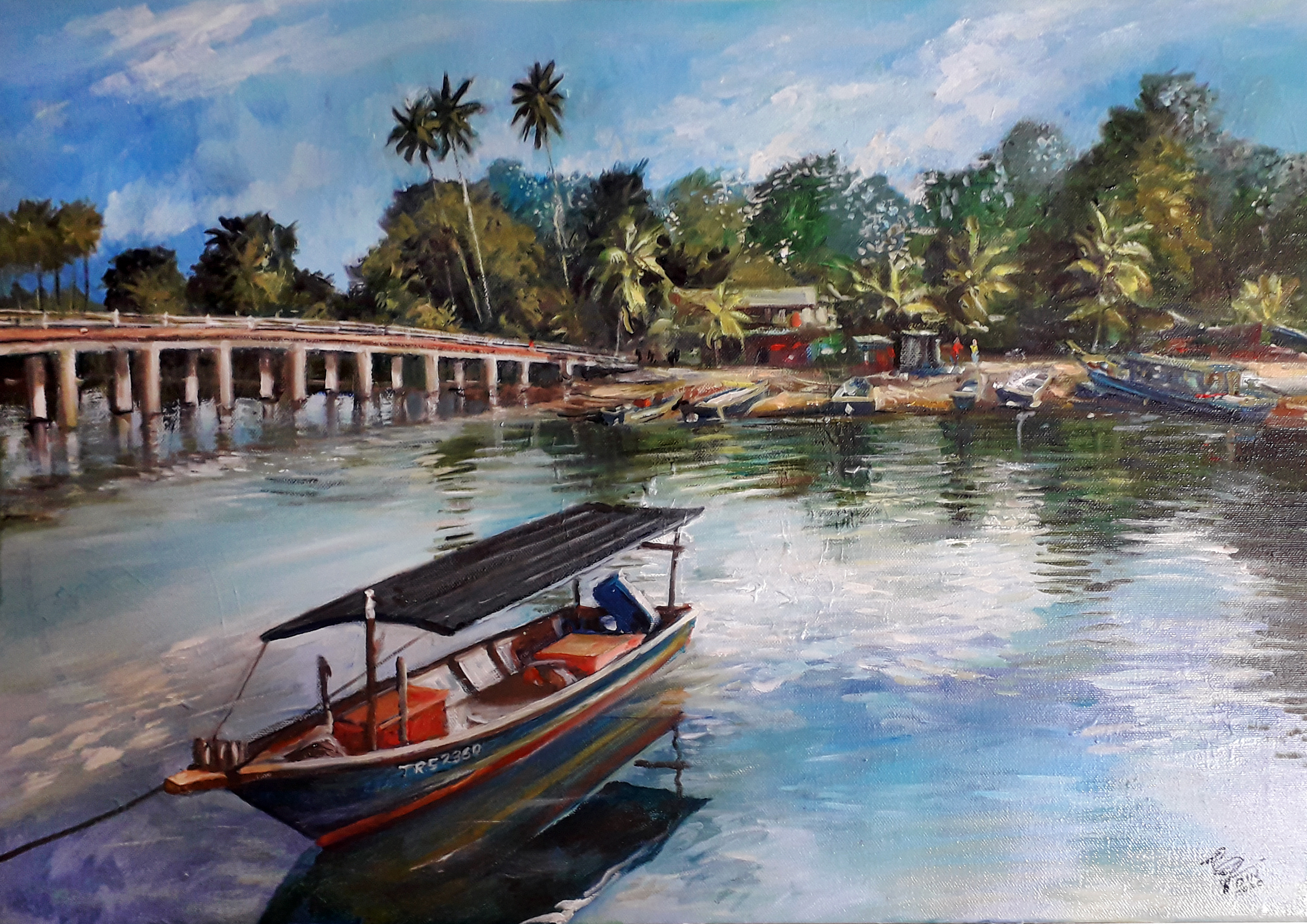 Painting Pulau kekabu A2