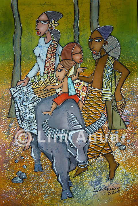 Time For Family, 85cm x 55cm, 2015 res