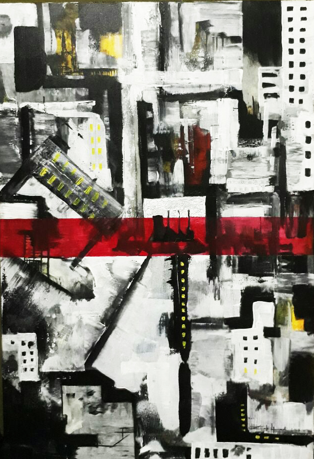 Urban pollution Artwork